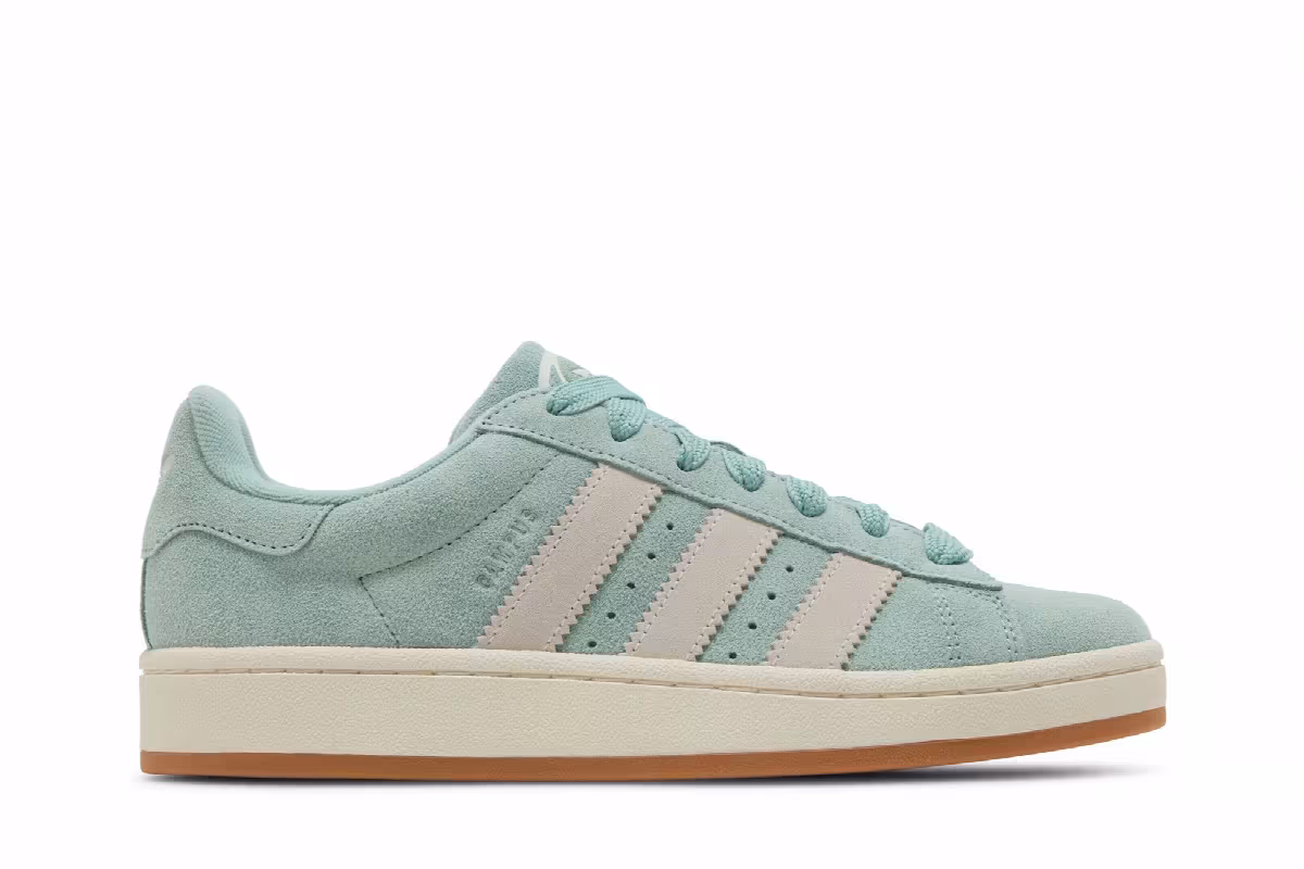 adidas Women's Campus 00s Hazy Green, view 2