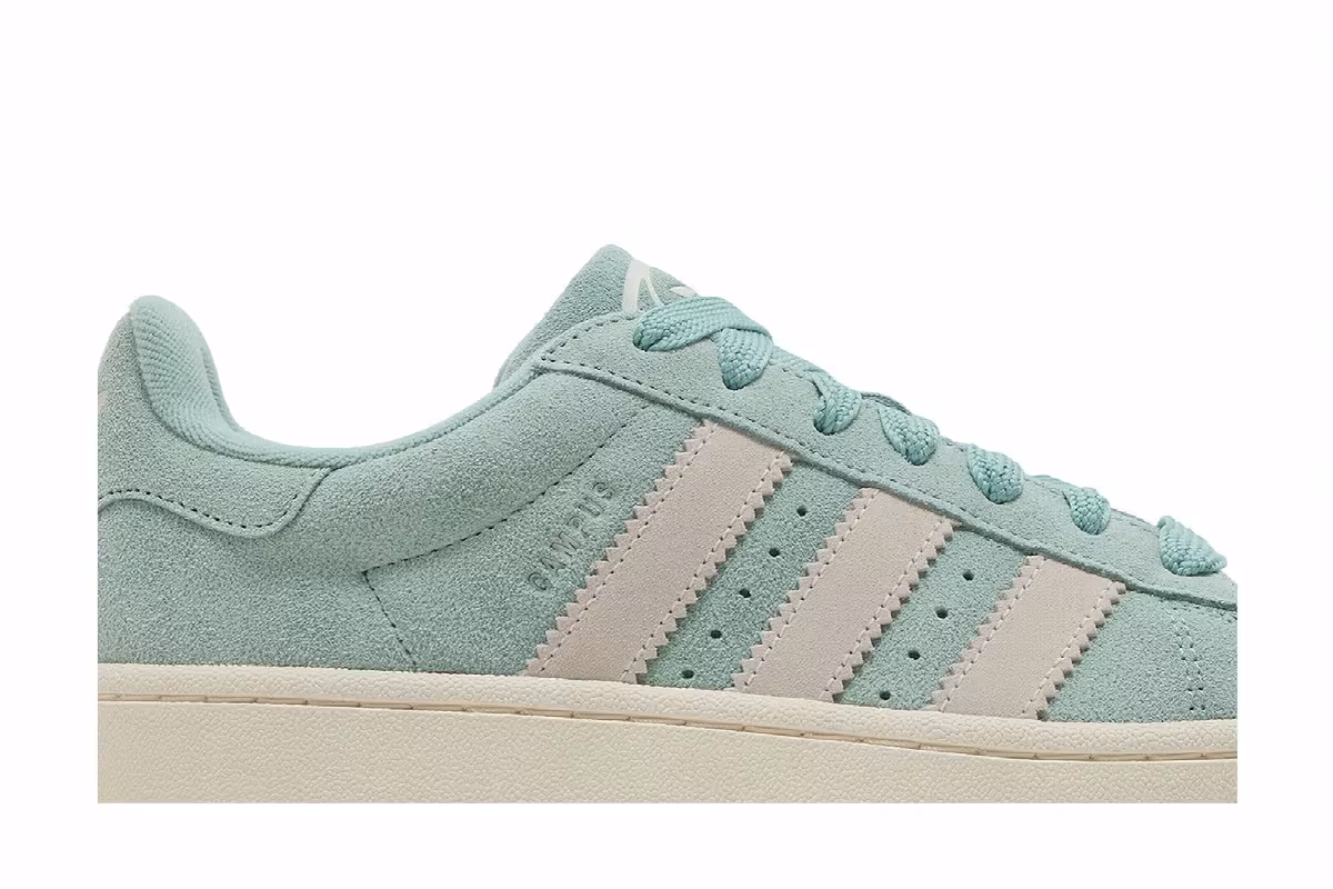 adidas Women's Campus 00s Hazy Green, view 3