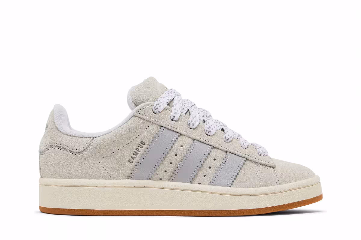 adidas Women's Campus 00s Grey Off White, view 2