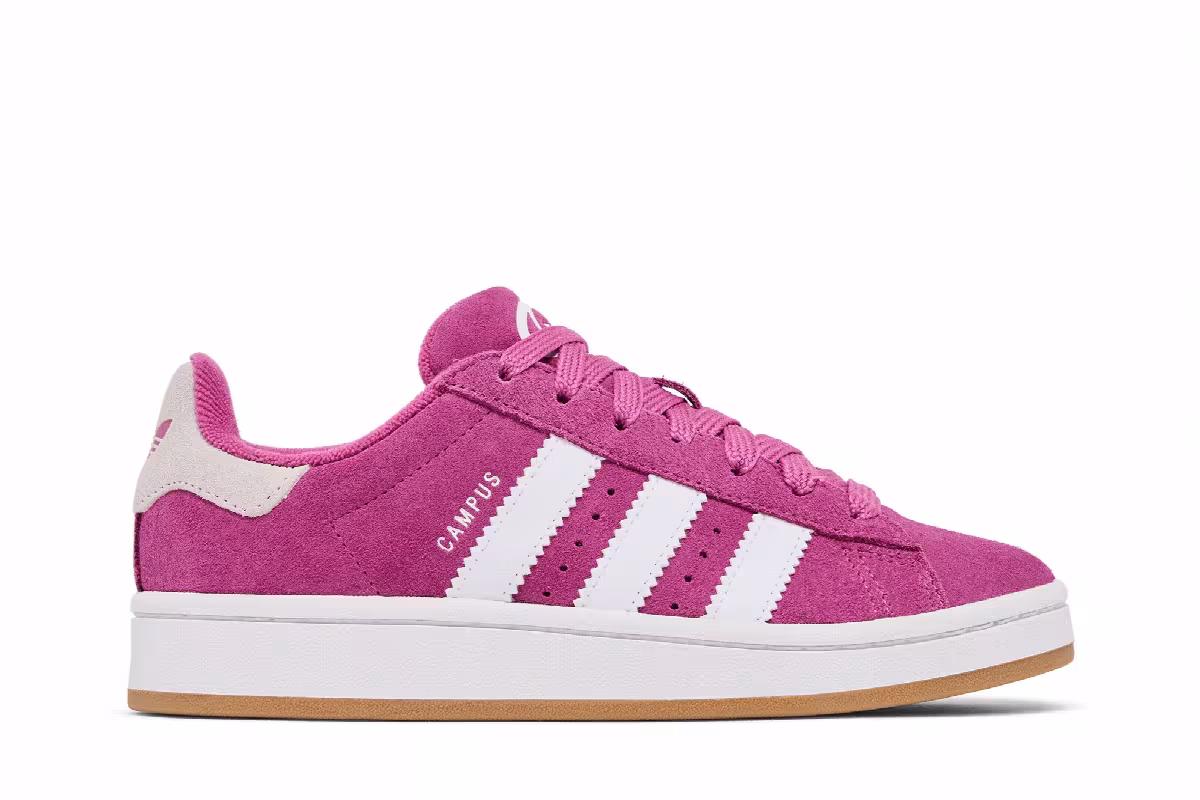 adidas Campus 00s J Semi Lucid Fuchsia, view 2