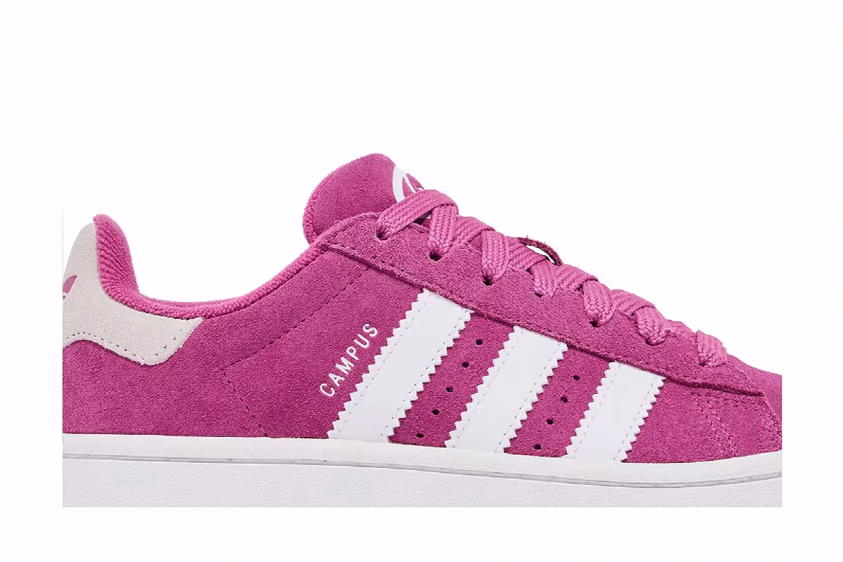 adidas Campus 00s J Semi Lucid Fuchsia, view 3