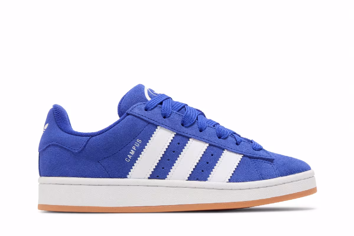 adidas Campus 00s J Semi Lucid Blue White Gum, view 2