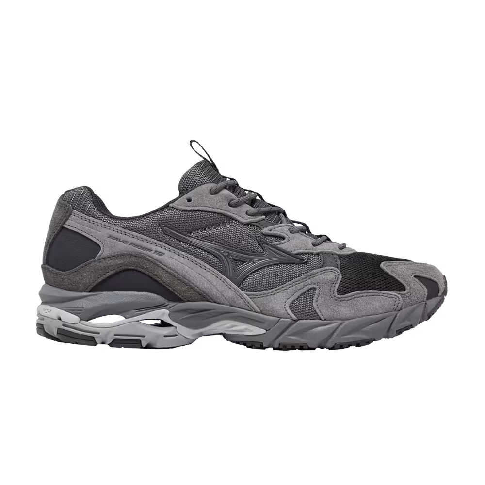 Slow Steady Club x Mizuno Wave Rider 10 Charcoal Grey