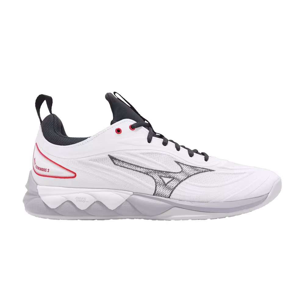 Mizuno Wave Luminous 3 White Salsa Black