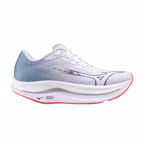 Mizuno Wmns Wave Rebellion Flash 2 'White Blue'