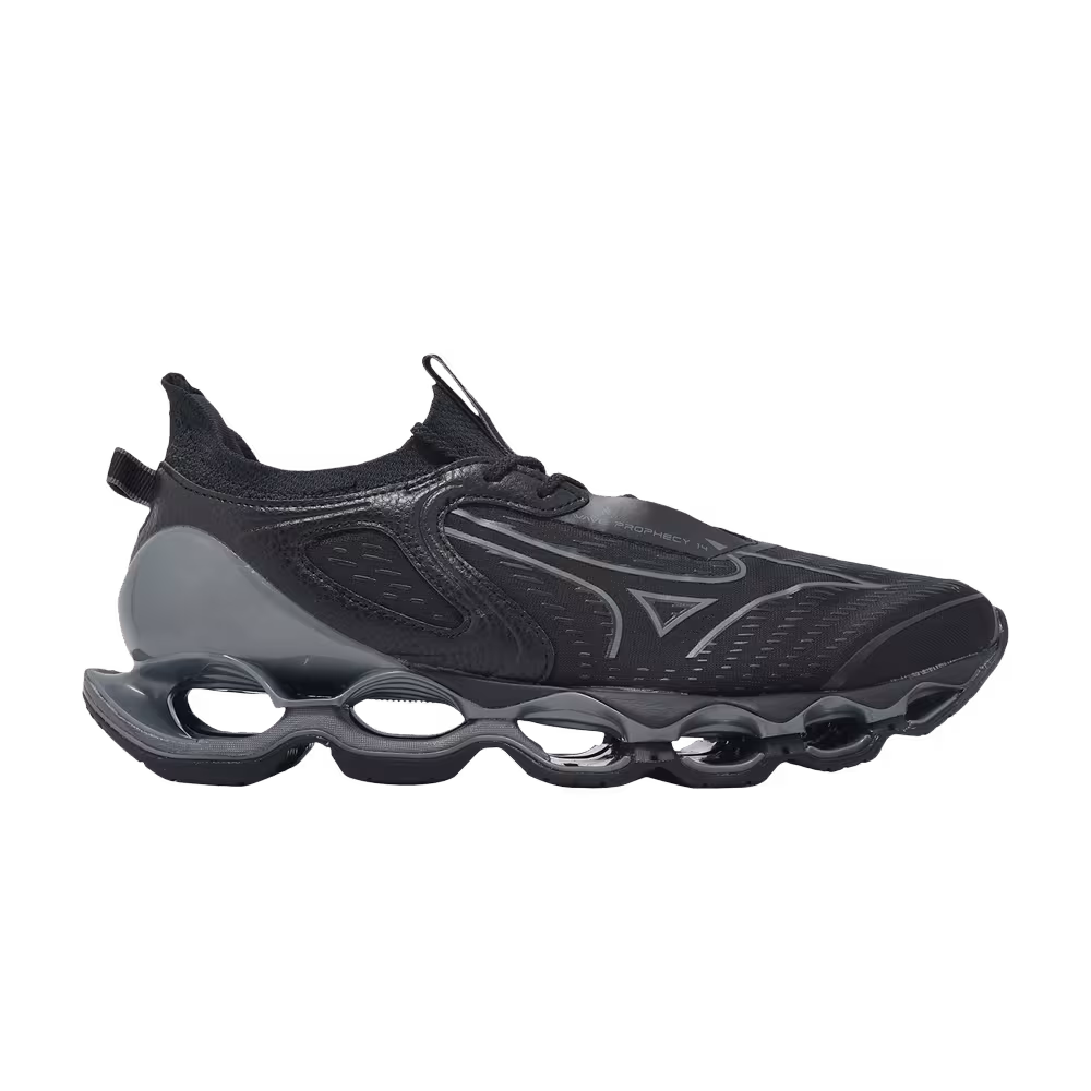 Mizuno Wave Prophecy 14 Black Metallic Grey
