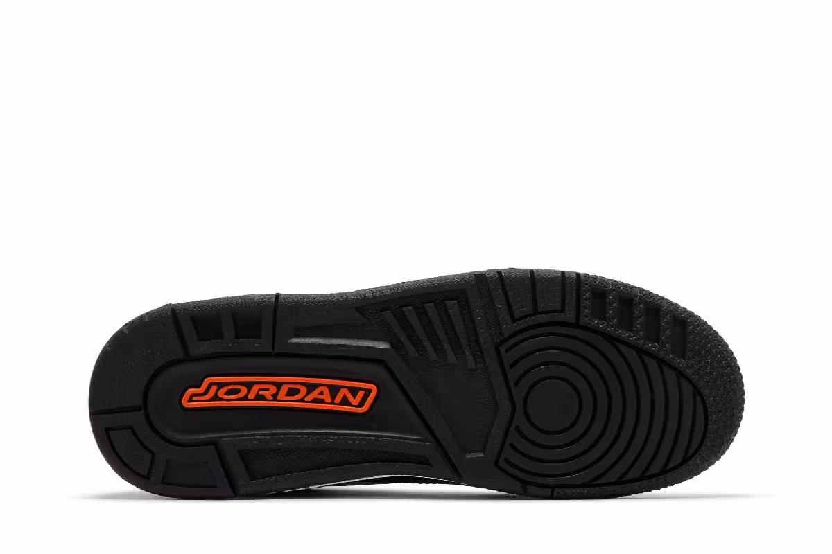Air Jordan Legacy 312 Low GS Black White Safety Orange, view 5
