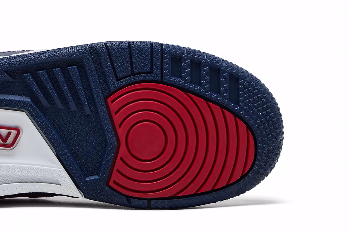 Air Jordan Legacy 312 Low GS Midnight Navy Varsity Red, view 6