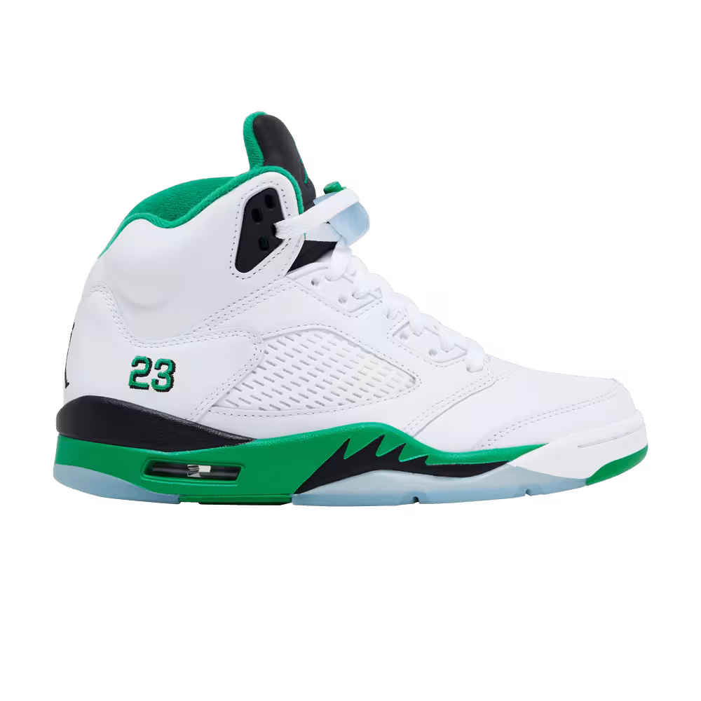 Women's Air Jordan 5 Lucky Green