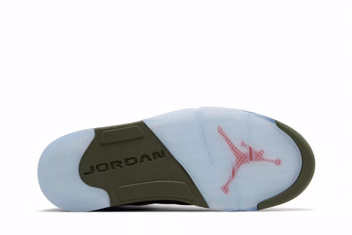 Air Jordan 5 Olive 2024, view 5