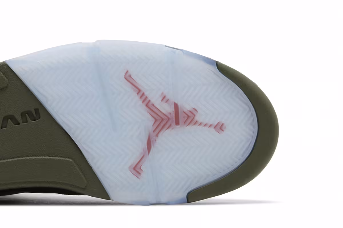 Air Jordan 5 Olive 2024, view 6