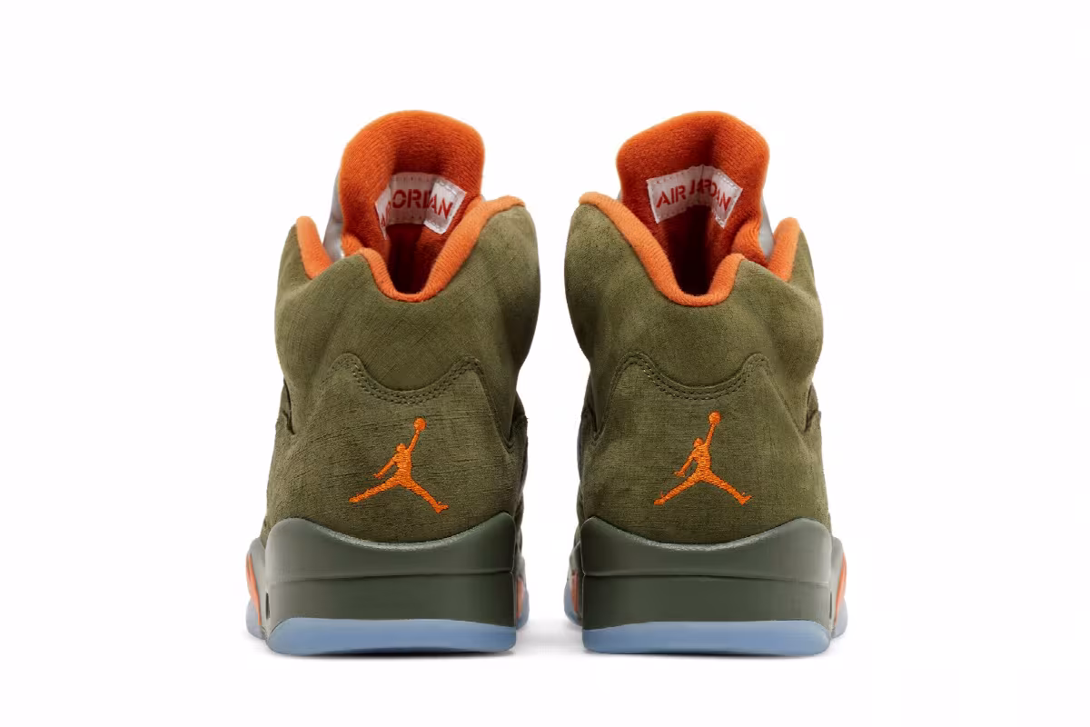 Air Jordan 5 Olive 2024, view 7