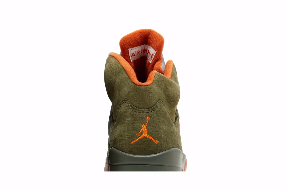 Air Jordan 5 Olive 2024, view 8