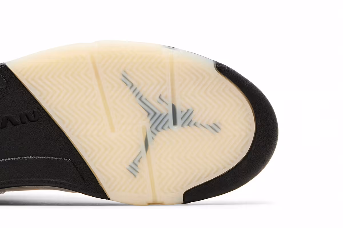 Air Jordan 5 White Black, view 6