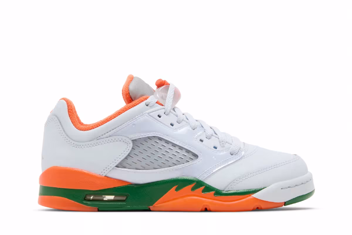 Air Jordan 5 Low GS Hurricanes, view 2
