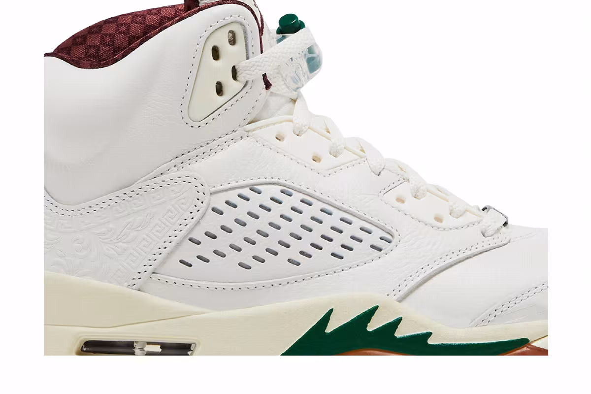 Air Jordan 5 El Grito - Sail, view 3