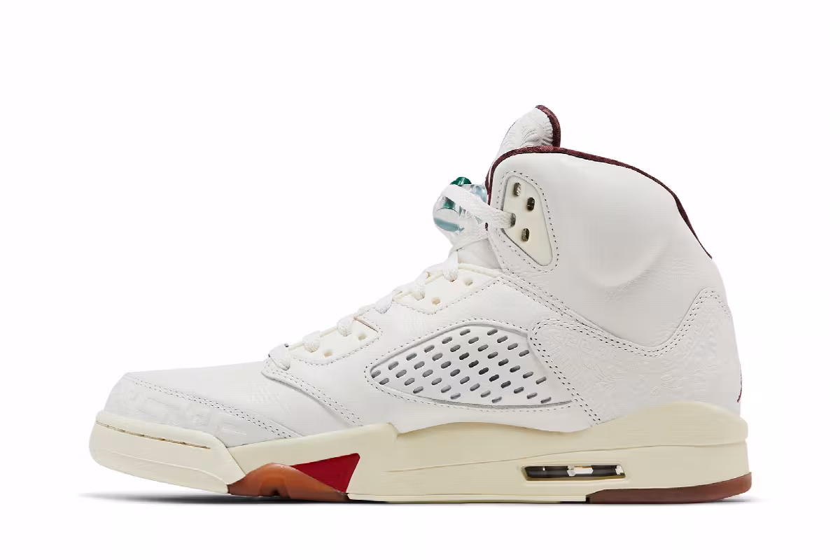 Air Jordan 5 El Grito - Sail, view 4