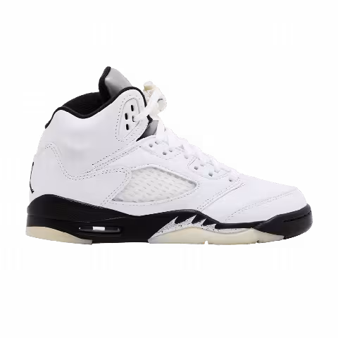 Air Jordan 5 Retro GS 'White Black'