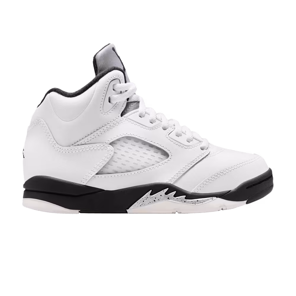 Air Jordan 5 PS White Black
