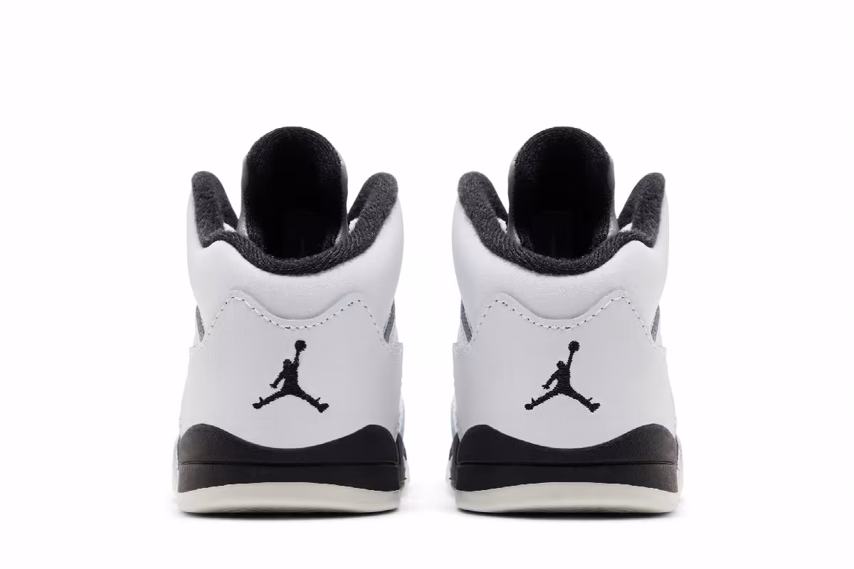 Air Jordan 5 TD White Black, view 7