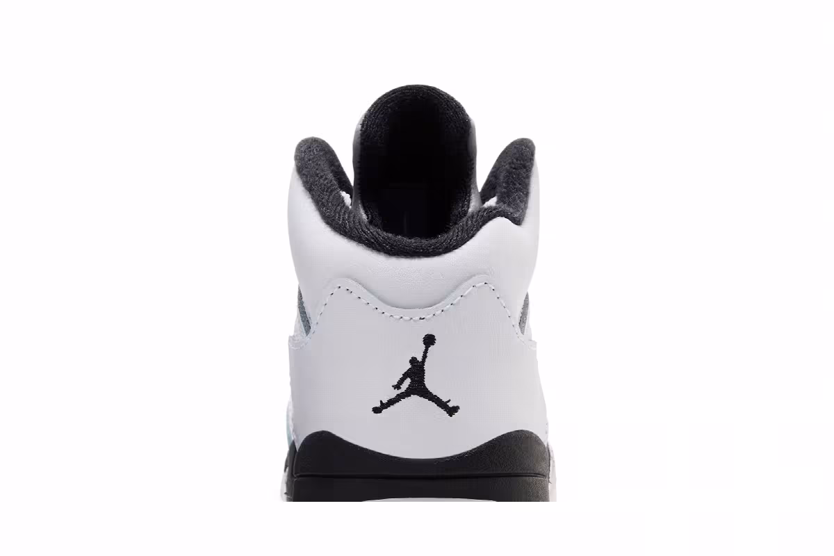 Air Jordan 5 TD White Black, view 8