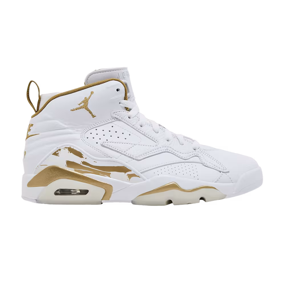 Air Jordan MVP White Metallic Gold