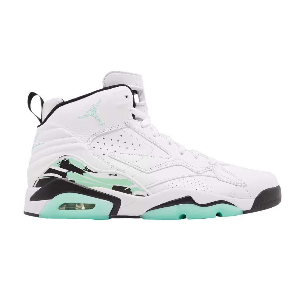 Air Jordan MVP White Green Glow