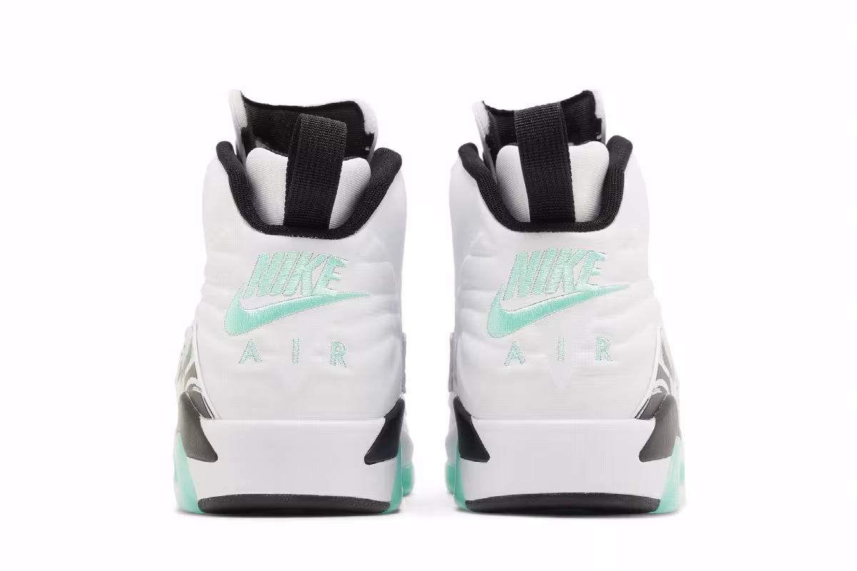Air Jordan MVP White Green Glow, view 7
