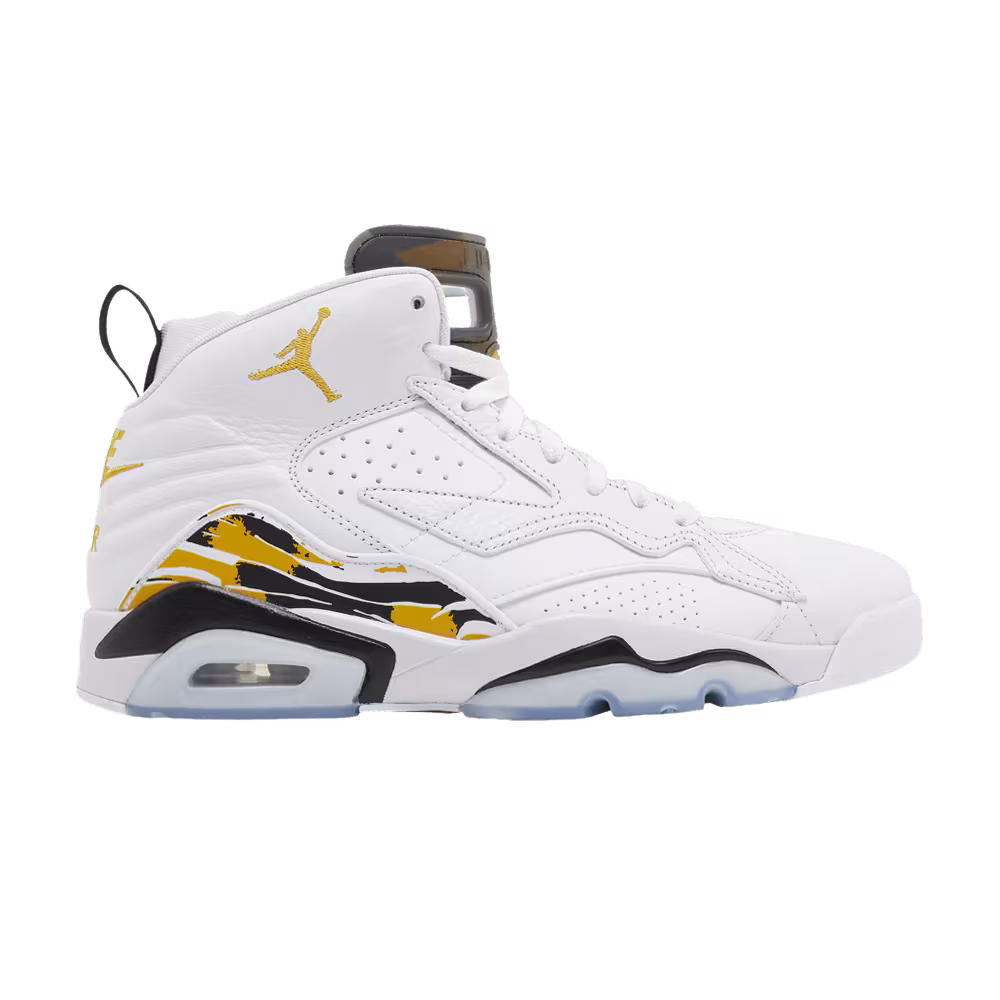 Air Jordan MVP White Yellow Ochre