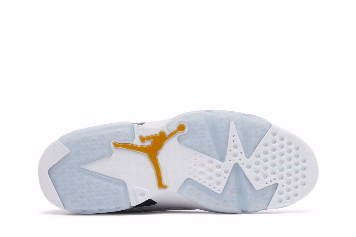 Air Jordan MVP White Yellow Ochre, view 5