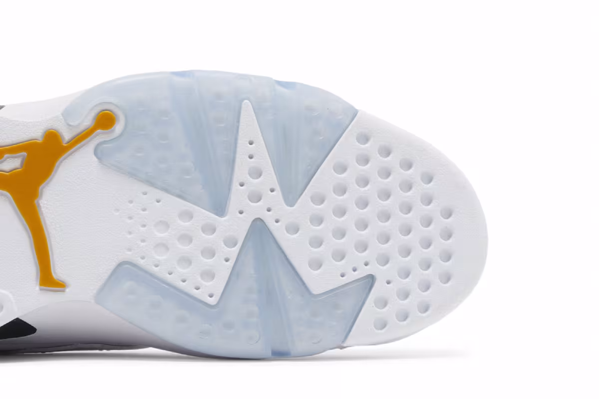 Air Jordan MVP White Yellow Ochre, view 6