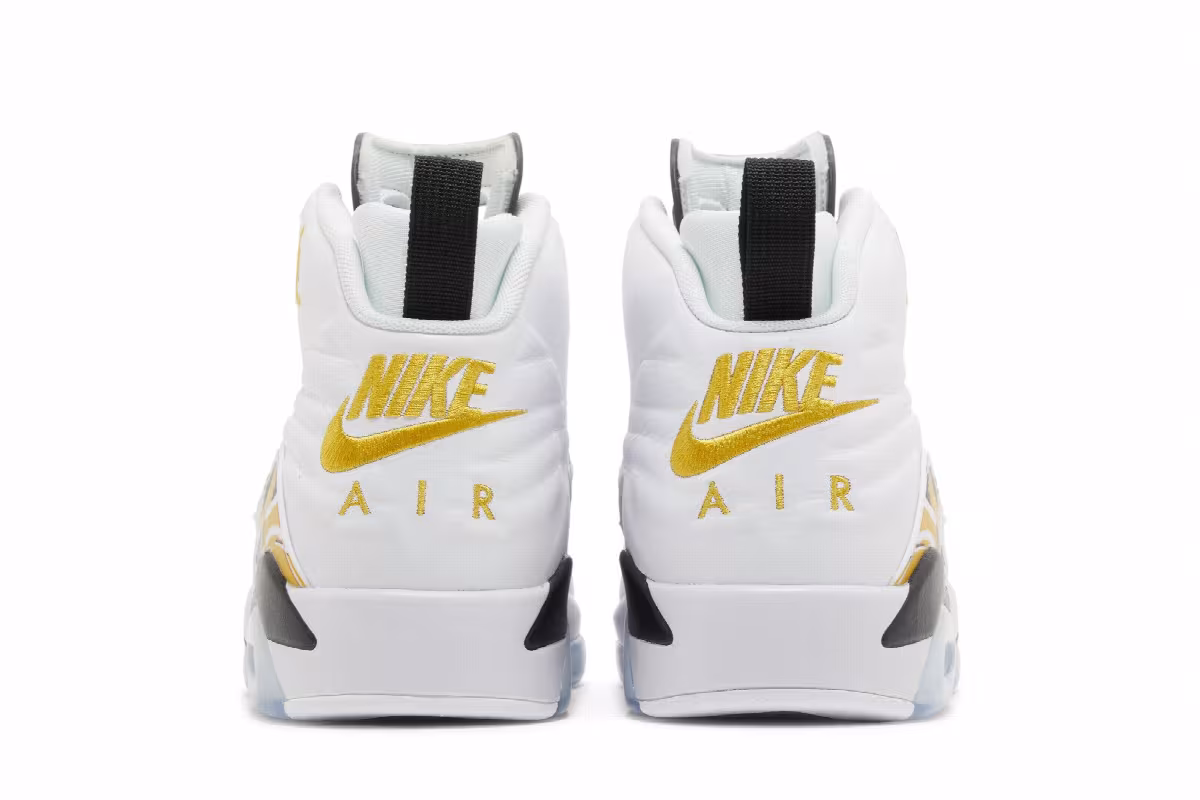 Air Jordan MVP White Yellow Ochre, view 7