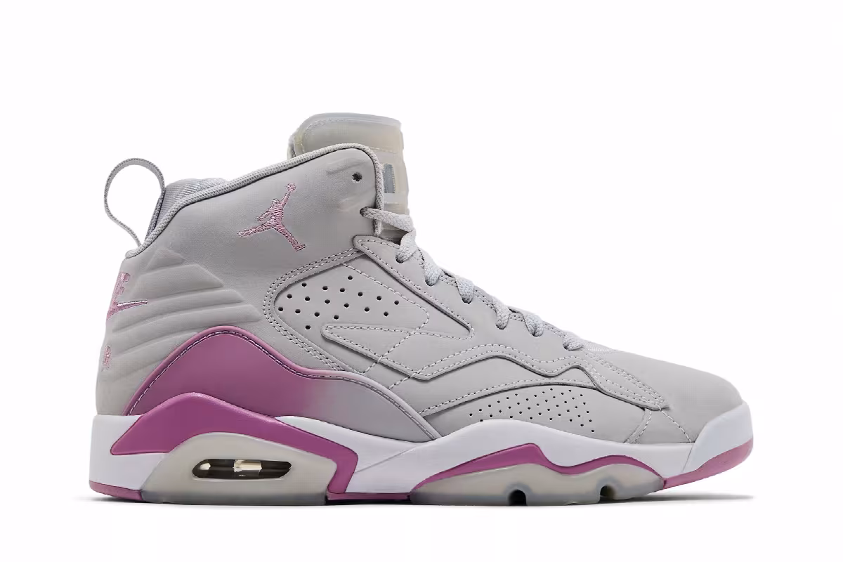 Air Jordan Women's Jordan MVP Neutral Grey Orchid, view 2