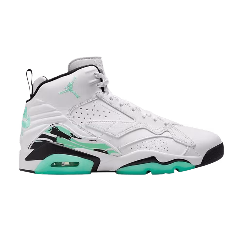 Air Jordan MVP GS White Green Glow