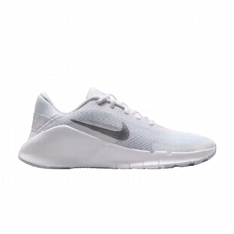 Nike Wmns Flex Train 'White Metallic Silver'