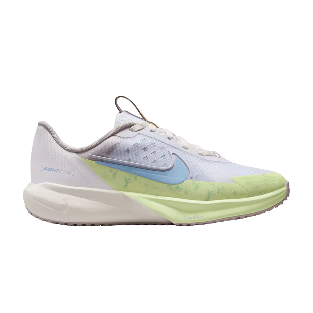 Nike Sonic Fly GS White Psychic Blue Fluorescent