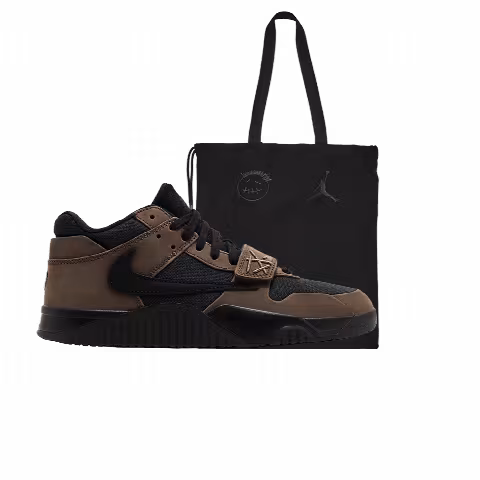 Travis Scott x Air Jordan Jordan Jumpman Jack TR 'Dark Mocha' With Tote Bag