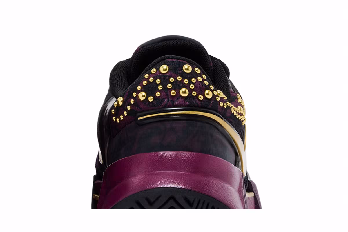 Naomi Osaka x Nike Women's GP Challenge 1 Bordeaux/Black/Metallic Gold, view 8