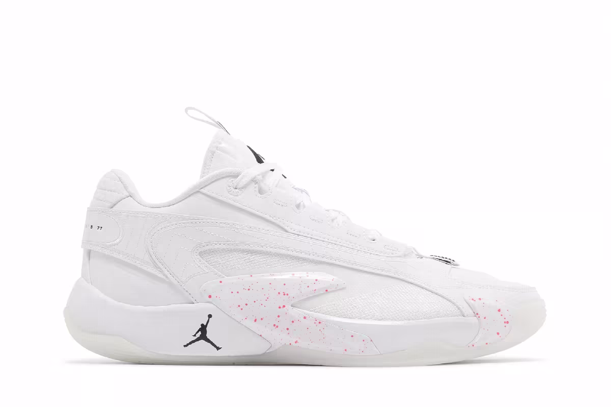 Air Jordan Luka 2 White Hyper Pink, view 2