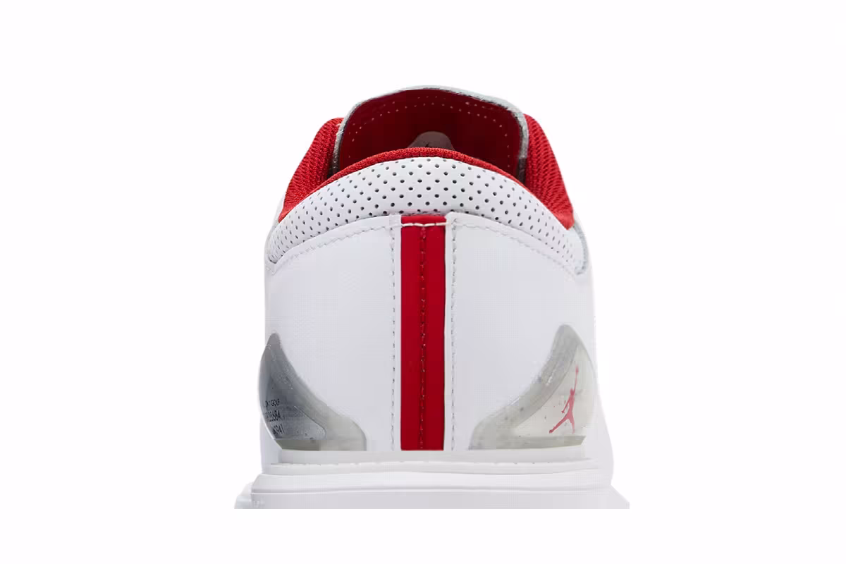 Air Jordan ADG 5 Wide White Fire Red, view 8