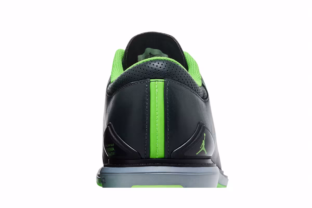 Air Jordan ADG 5 Wide Black Action Green, view 8