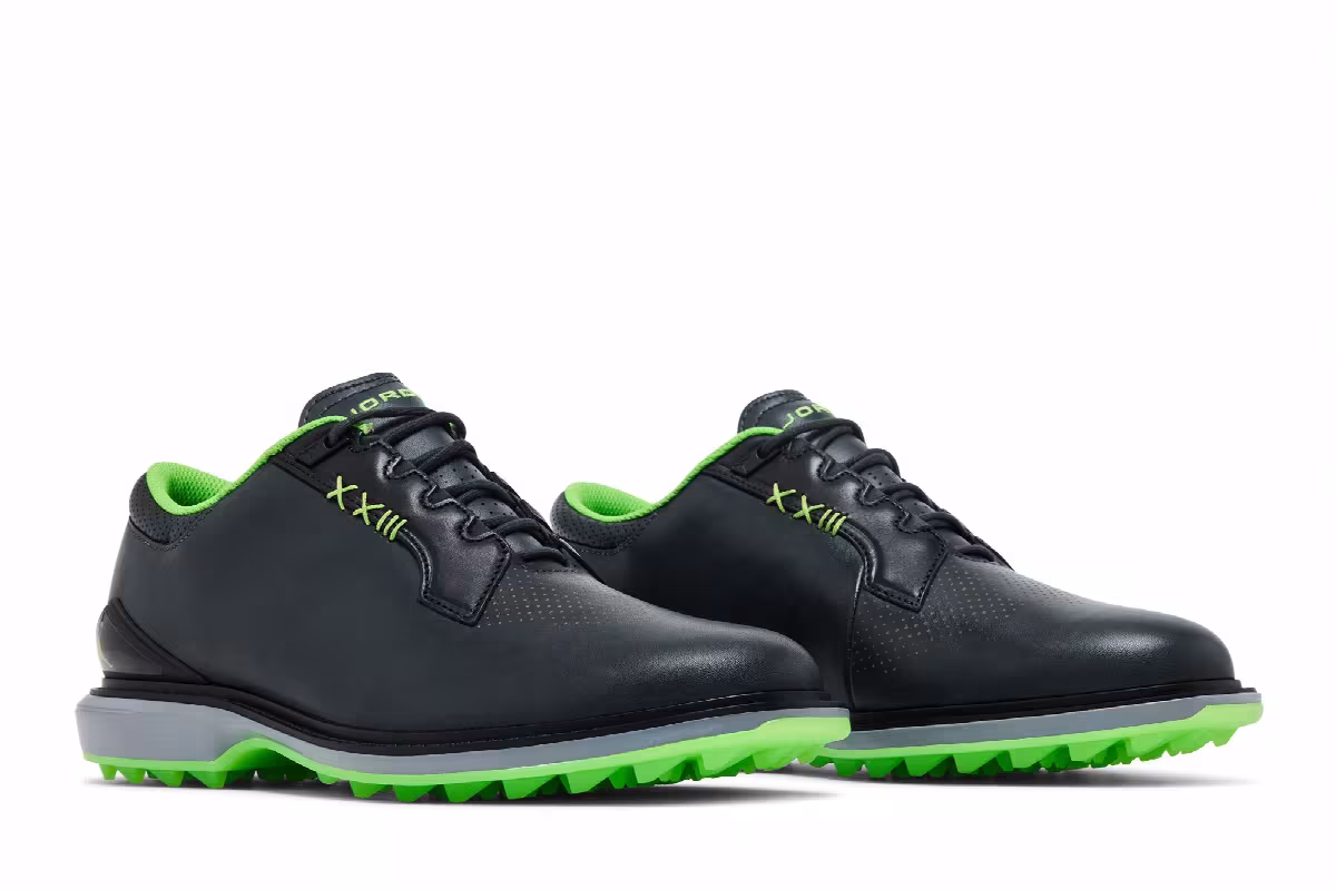 Air Jordan ADG 5 Wide Black Action Green, view 9