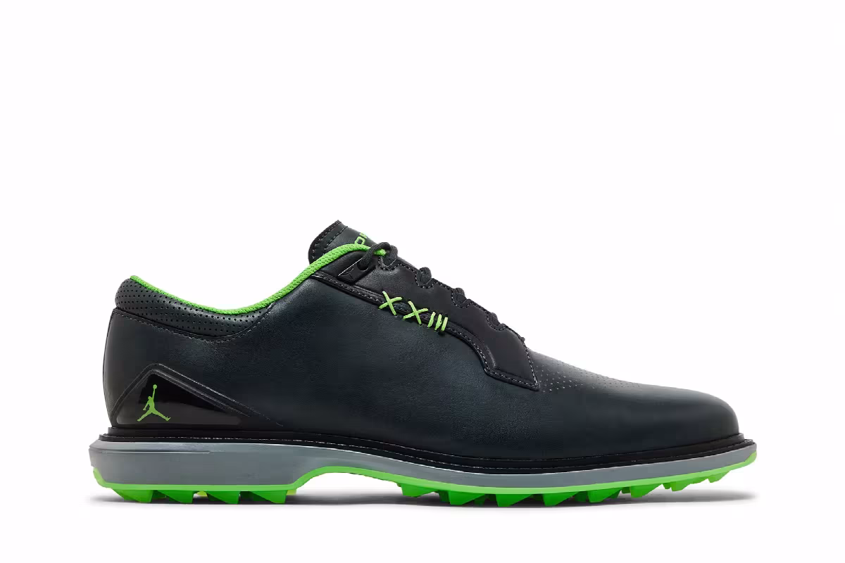 Air Jordan ADG 5 Black Action Green, view 2