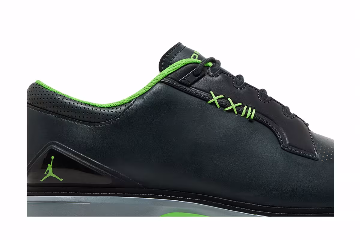 Air Jordan ADG 5 Black Action Green, view 3