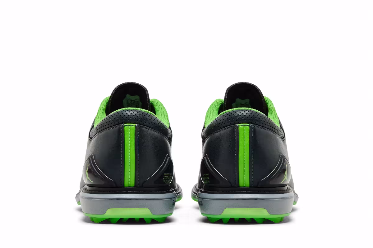 Air Jordan ADG 5 Black Action Green, view 7