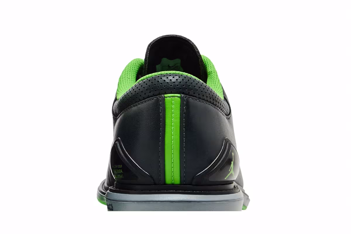 Air Jordan ADG 5 Black Action Green, view 8