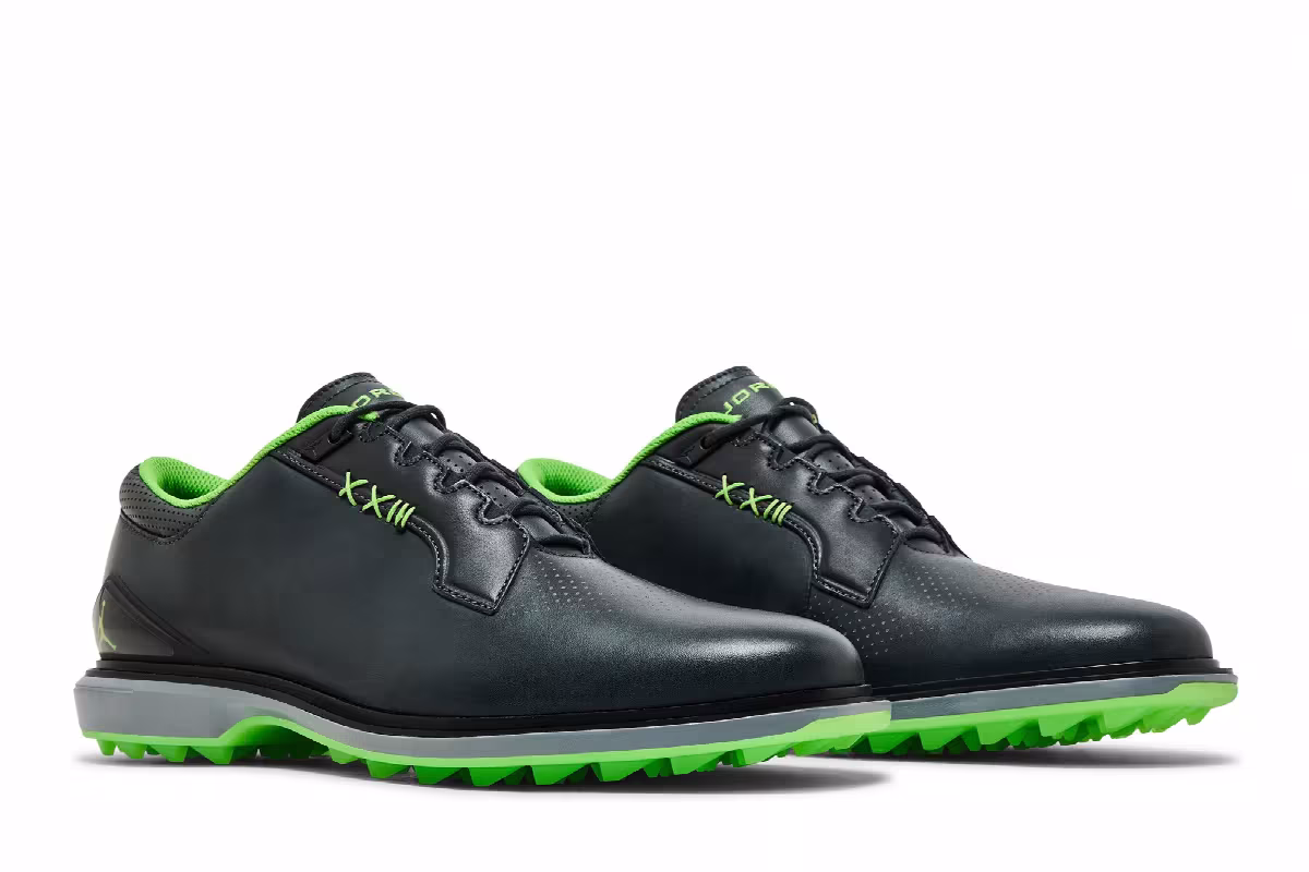 Air Jordan ADG 5 Black Action Green, view 9
