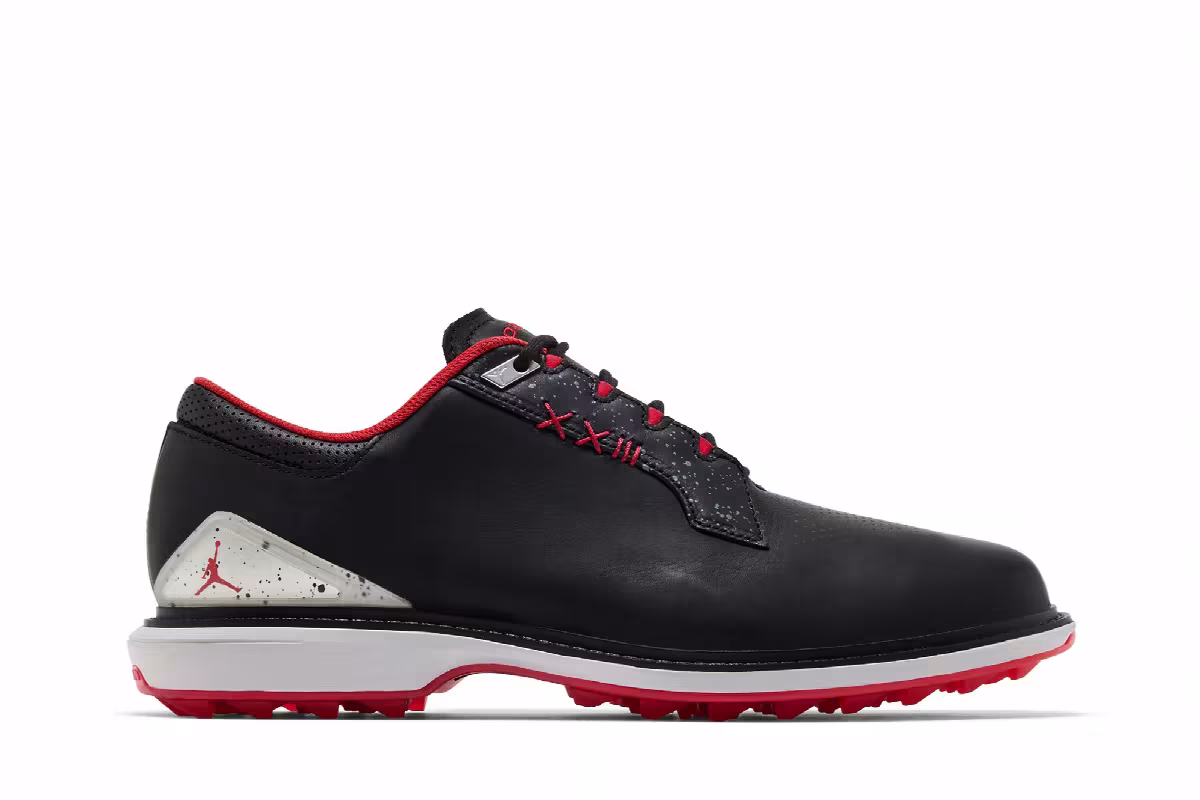 Air Jordan ADG 5 Black Fire Red, view 2