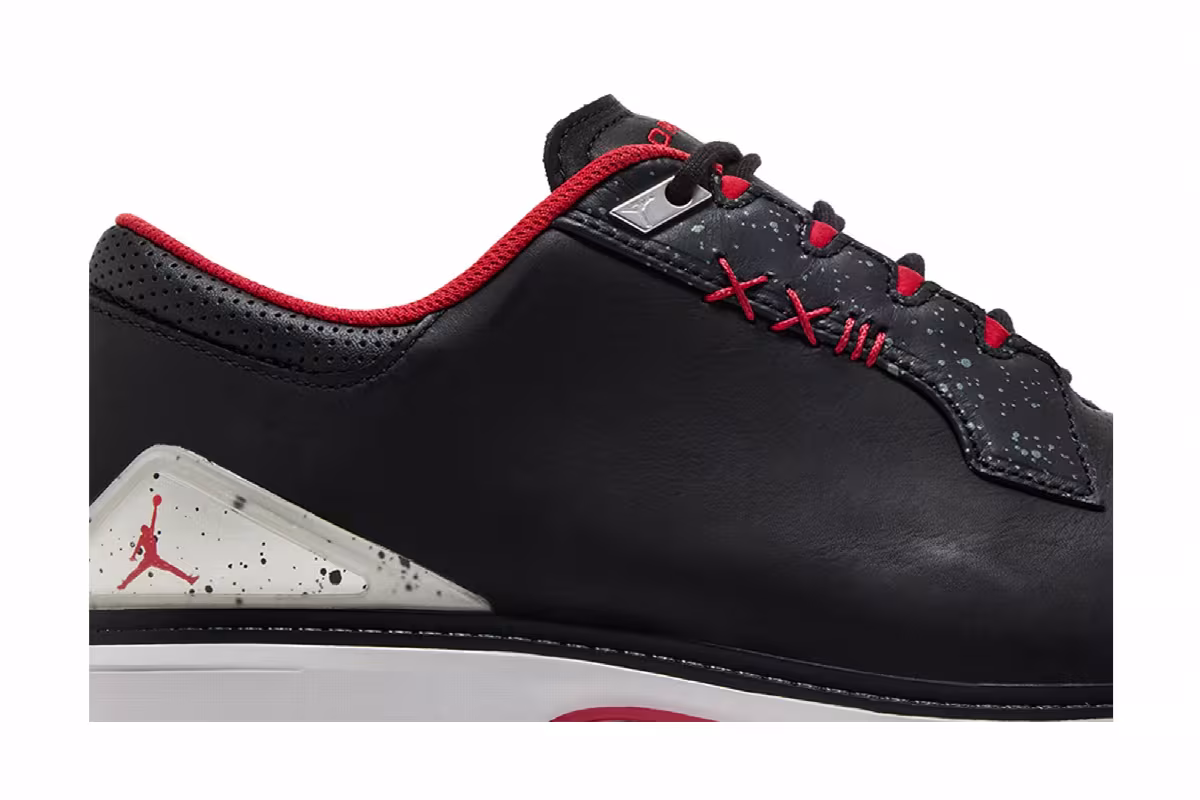 Air Jordan ADG 5 Black Fire Red, view 3