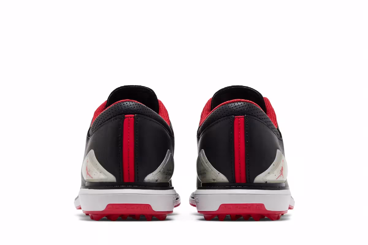 Air Jordan ADG 5 Black Fire Red, view 7